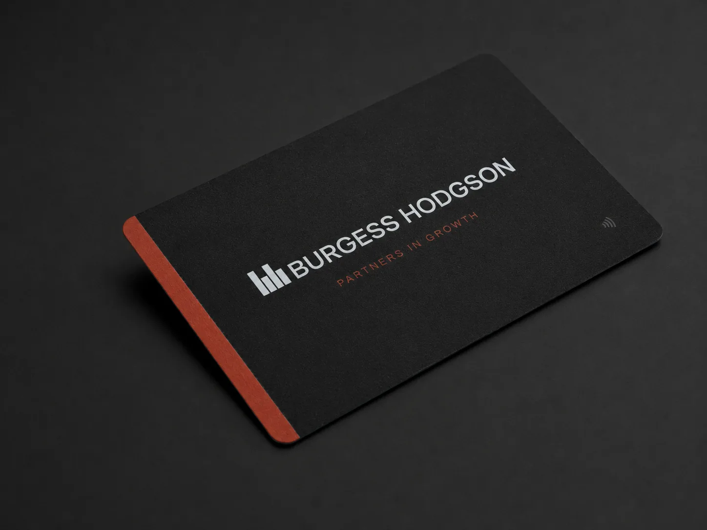 Burgess Hodgson aluminium NFC card